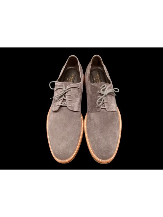 To Boot New York Derby Lace-Up Shoes Suede Leather Grey Men Size 10 FLOOR MODEL! main image 7